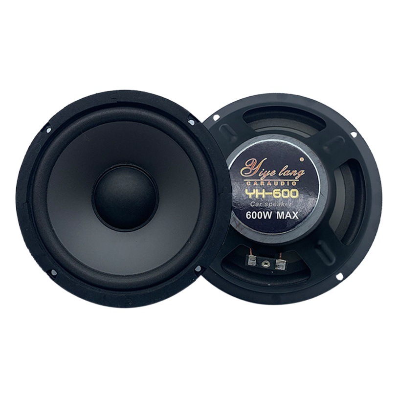 Altavoz de coche Altavoz de audio coaxial de frecuencia completa de 6,5 pulgadas Modificación del coche Altavoz de graves de 600W Suministro en stock image 1