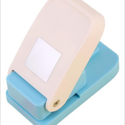 BAOFALI 1X0.8 pulgadas perforador de sellos rectangulares, perforador de proceso de acción de palanca rectangular en forma de sector image 8