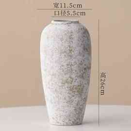 ✅陶瓷花瓶鲜花大口径大号水培水养手工花干花绿植花盆青花瓷