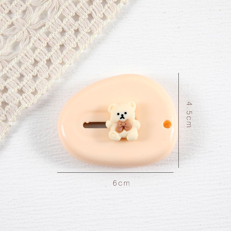 Cute dibujos animados color crema arte cuchillo mini split expreso desembalaje cuchillo portátil corte mano cuenta papel corte cuchillo al por mayor