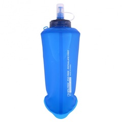 Outdoor portable water bag silicone water bottle sports water cup travel foldable cup mountain climbing large capacity soft water bag