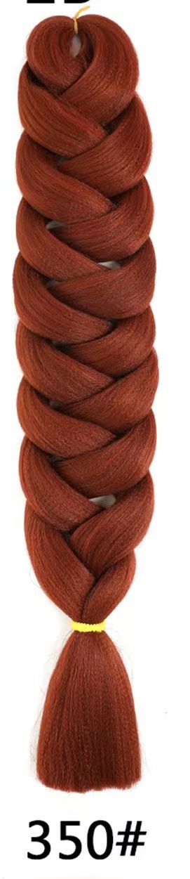 82 pulgadas Outre Xpression Braids gran pelucca de trenza africana negra pelucca de trenza sucia 165g