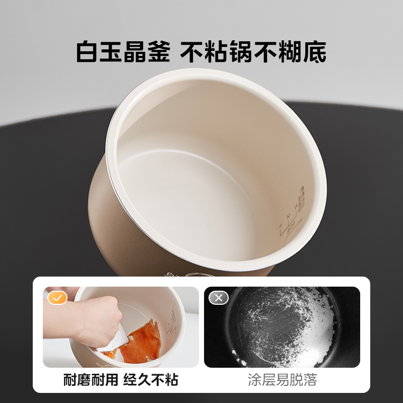 美的电压力锅家用小型全自动迷你小容量-人多功能电高压锅饭煲|undefined