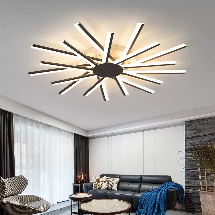2025新款全光谱客厅吸顶灯主灯简约现代大气家用卧室温馨亚克力灯