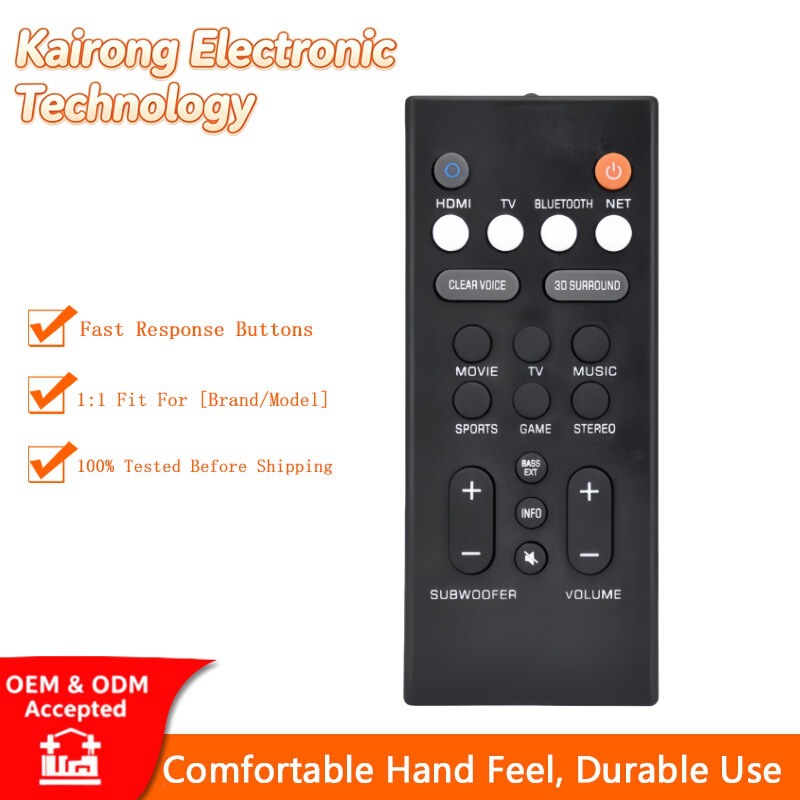 Yas-209/Yas-109 Audio Remote Control Yamaha Home Theater Soundbar Remote Control Accessories