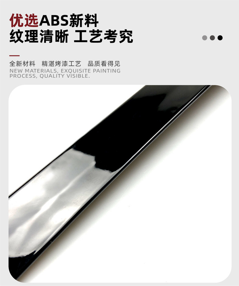 Suitable for Volkswagen Teramont Atlas 2017+ Side Wing Spoiler Exterior Car Sticker Modification