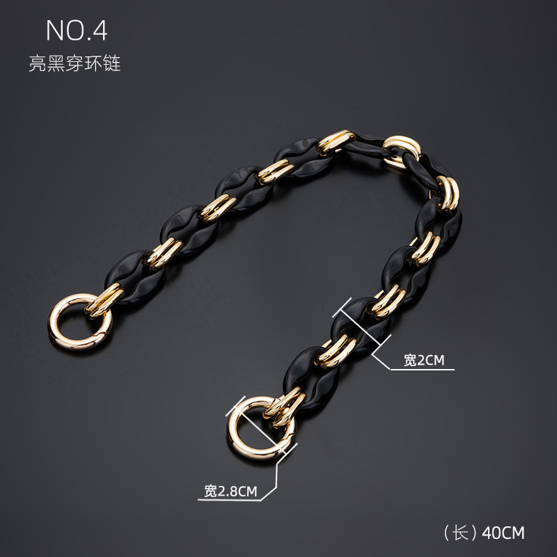 Correa de Cadena para Bolso, Acrilico, Decorativo, Estilo Retro, para Uso Diario