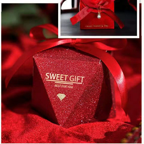 Hi Sugar Box Golden Scallion Fruits Monthly Diamond Creative Wedding Korean Romantic Sugar Box Creative Hi Sugarbag производитель оптом