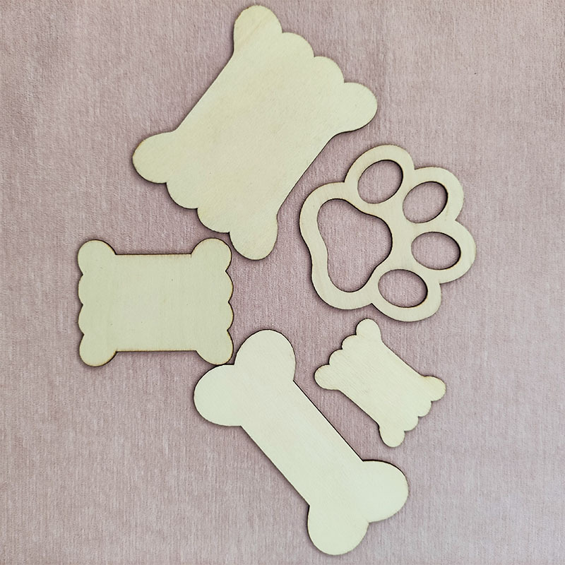 Wooden Handmade DIY Materials/Bone Wrapping Boards Wood Slips Wholesale 5 Sizes Wholesale