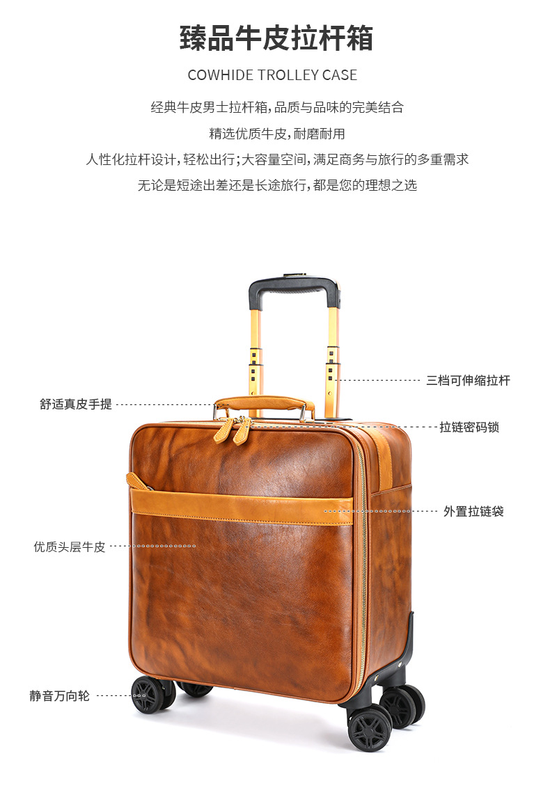 真皮旅行箱