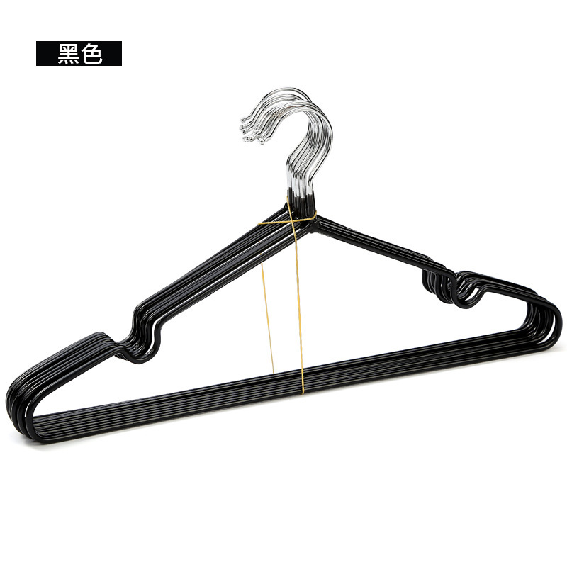 딥 플라스틱 옷걸이 블랙