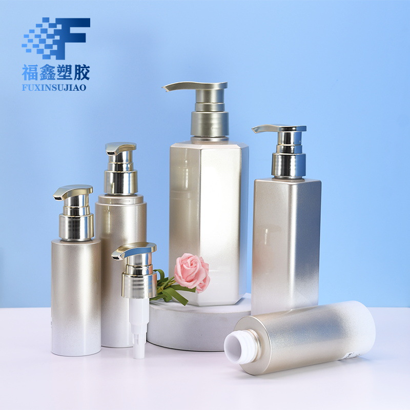加厚六角塑料瓶子四方瓶子80/100/110/120/130/180/300ml洗发水瓶