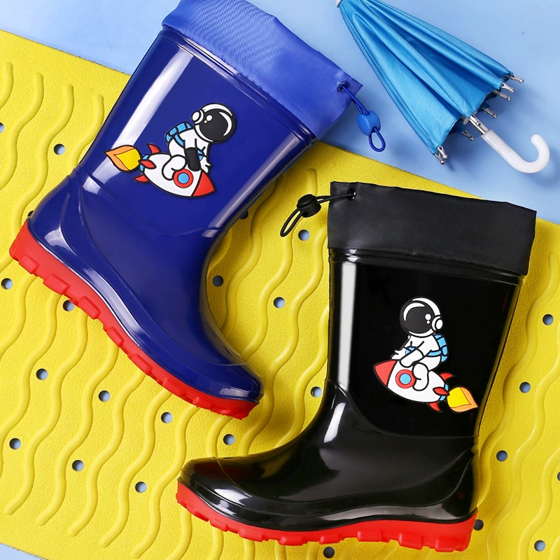 Детские непромокаемые сапоги, новые нескользящие легкие сапоги для милых мальчиков и девочек, удобная дышащая детская непромокаемая обувь