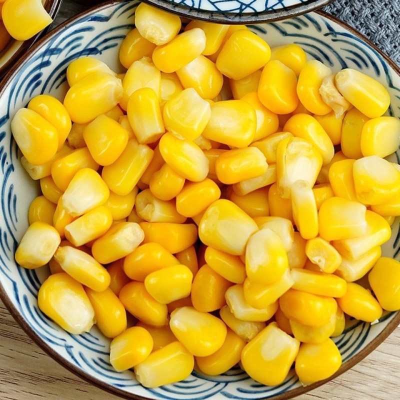 Frozen sweet corn kernels sushi fruit salad juicing baking Western and Chinese cuisine steak pizza salad vegetable ingredient