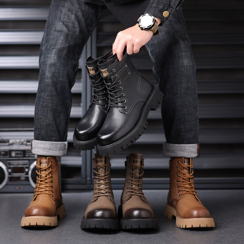 Ботинки Martin мужские кожаные ботинки в английском стиле