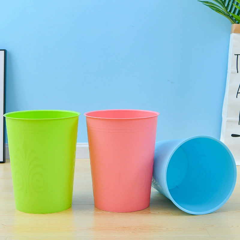 Креативный бытовой мусорный бак Гостиная Ванная комната ведро для хранения мусора офис спальня пластиковая непокрытая бумажная корзина