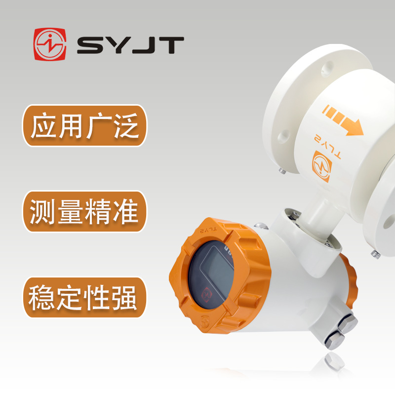 上仪 电磁流量计 SY-LDE-DN50 衬里：橡胶/四氟/F46/PFA/聚氨酯