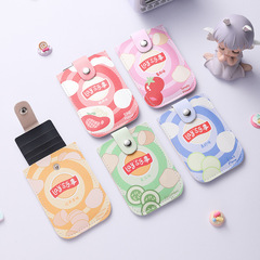 Original Novel Potato Chip Pattern Sliding Card Case with Multiple Card Slots, Large Capacity Card Holder, Identity Card Storage Bag for Wholesale