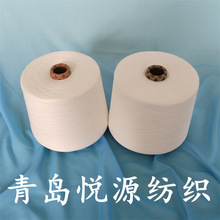 腈纶良好棉纱40支阳离子膨体涤纶纱828亚麻棉竹节纱21支规格齐全