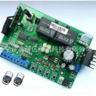Design, development and production of automatic access control garage door controller intelligent IoT circuit control panel
