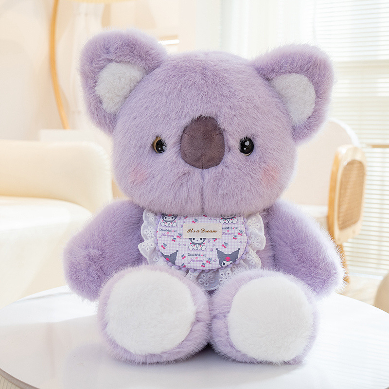 Correr animales pequeños conejos juguetes de peluche lindo gato de tres flores muñeca muñeca almohada regalo del día de los niños