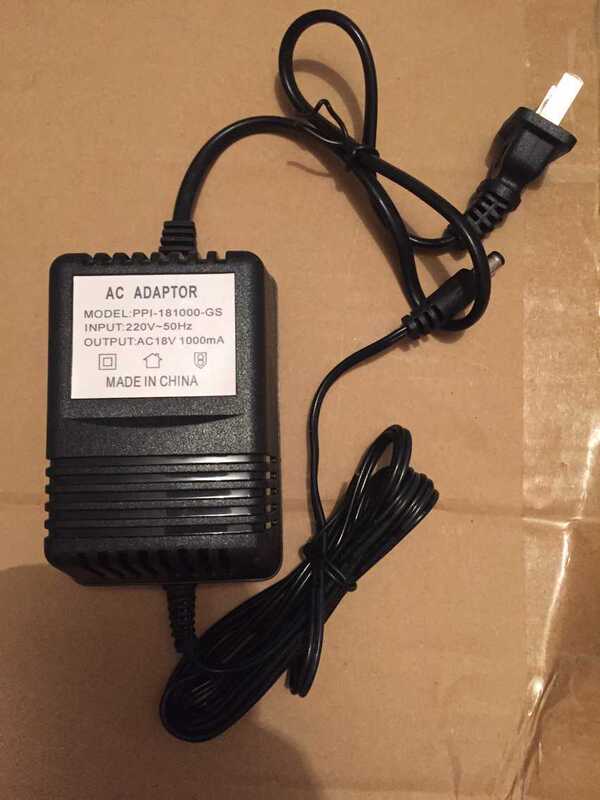 Ac 18V1A Phantom Transformer Ac18V600Ma 18V300Ma Linear Power Adapter Power Cord