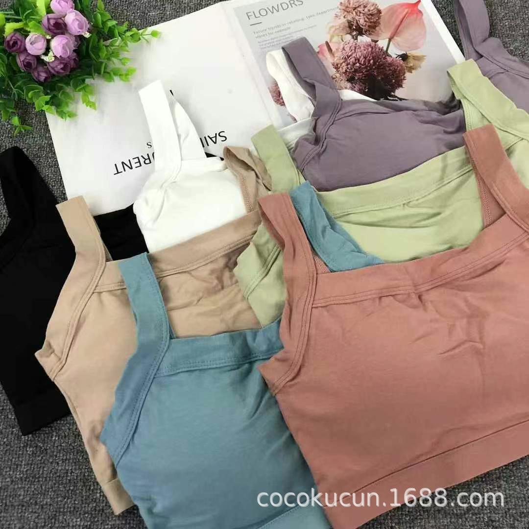 Transmisión en vivo nueva ropa interior deportiva vestible mujer al aire libre correr acondicionamiento físico reuniendo forma sin anillo de acero hermoso bra