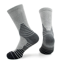 专业篮球袜男士加厚毛巾底运动袜中筒户外跑步袜吸汗耐磨袜子定制
