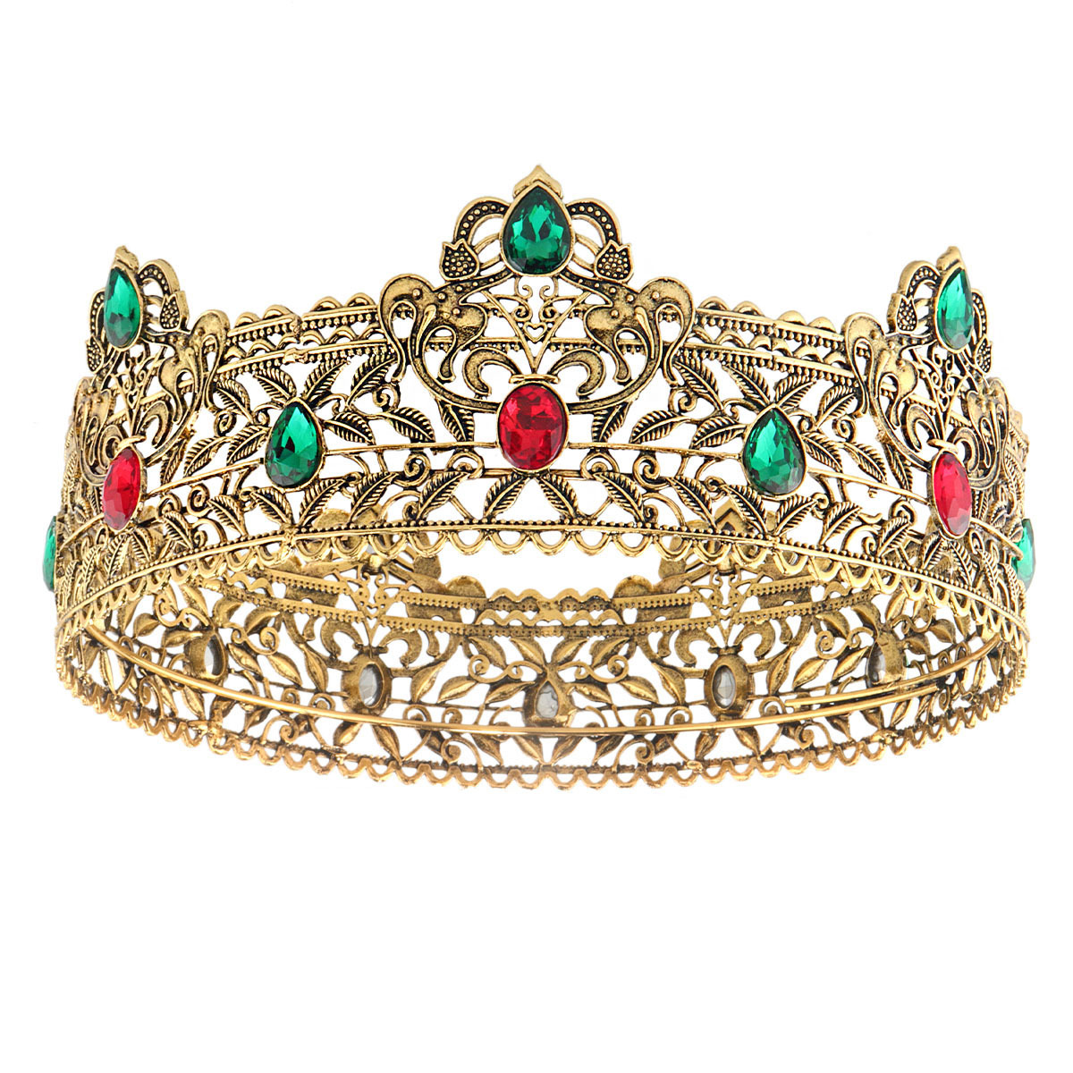 Big retro crown, with gem, graduation party, Birthday gift 5