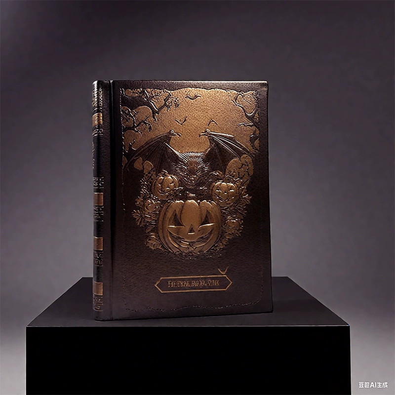 Notebook The Gospel of Love, embossed imitation leather, European retro thick A5 sketch journal