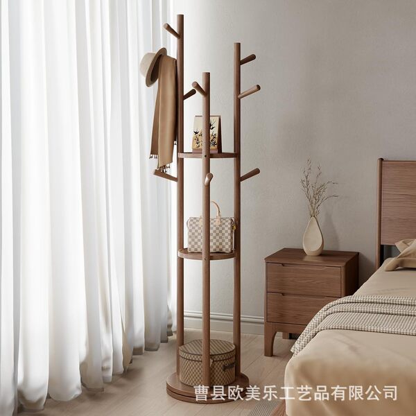 Hanger from natural wood