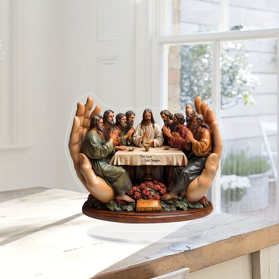 Cross-border Religious Last Supper Home Living Room Study Office Desktop Decorations Gifts
