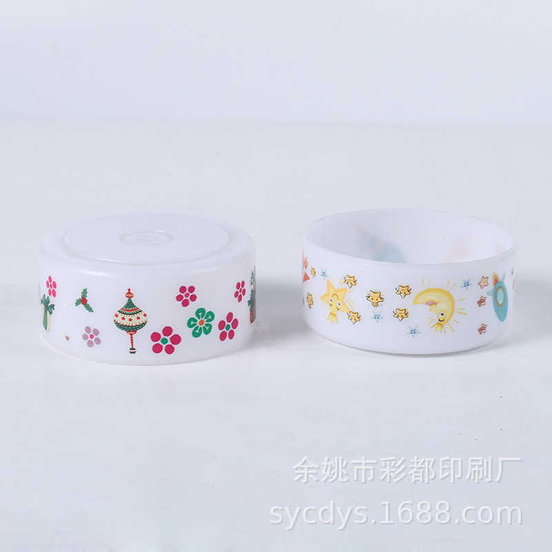 宁波慈溪厂家热转印印刷 PP PVC材质塑料产品LOGO图案丝印移印