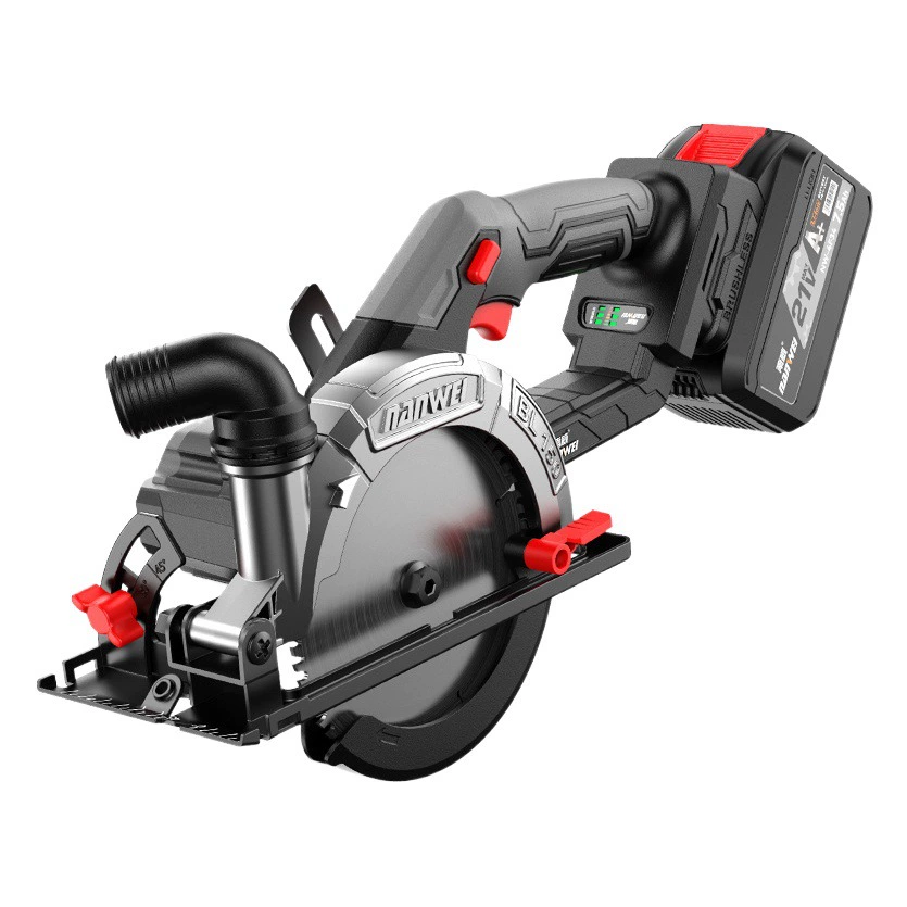 Бесщеточная электрическая циркулярная пила Nanwei 6-дюймовая литиевая электрическая кухонная ножевая пила Электрический инструмент для резки деревообрабатывающий камень ручная нажимная пила циркулярная пила