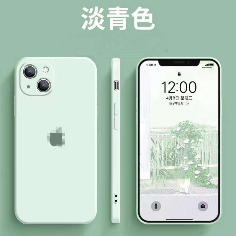 Funda de silicona líquida para teléfono Apple 17, compatible con iPhone 16PRO, borde suave, cobertura total, funda protectora para 15Promax