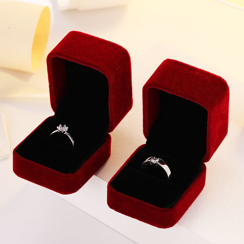 Matching rings, diamond rings, props, wedding rings, adjustable rings, wedding couple rings, a pair of Japanese and Korean couple's matching rings