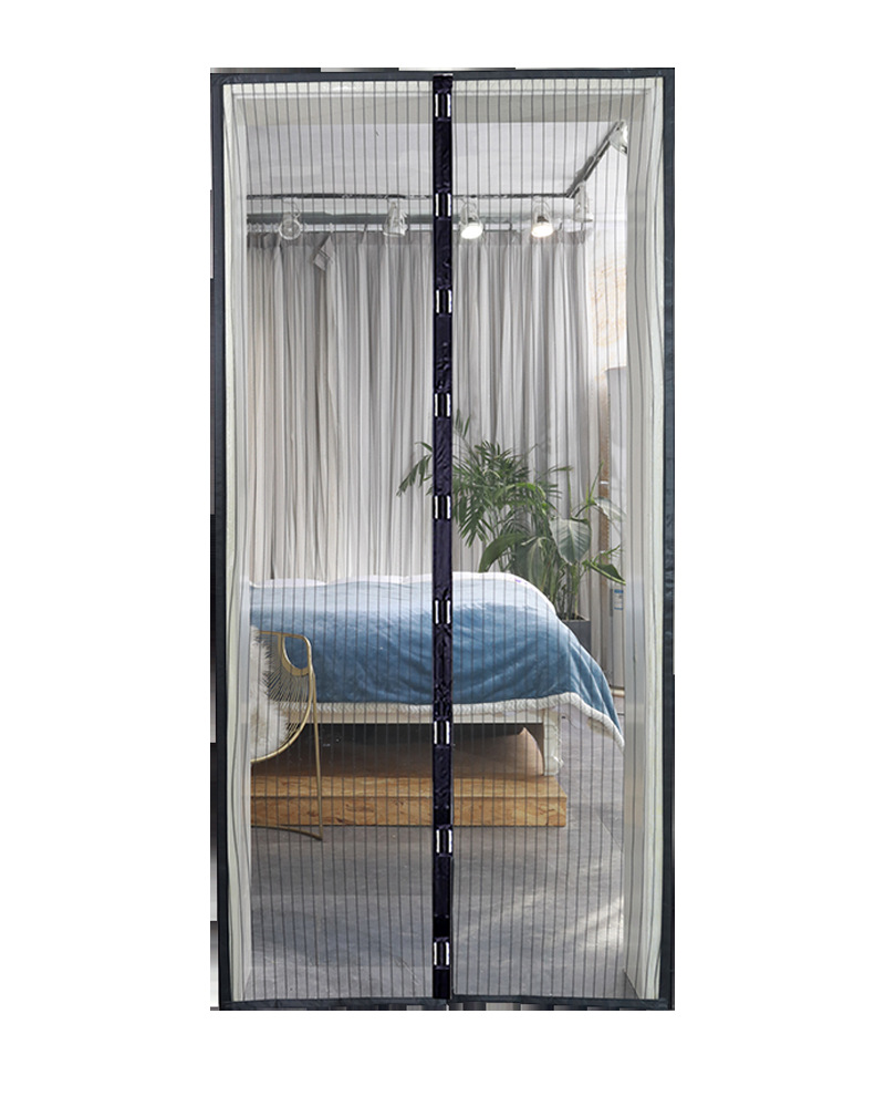 Magnetisk nät Magnetisk myggsäker dörrgardin TV-dörrgardin Magnetisk absorption sommar myggsäker skärm_voghion.com