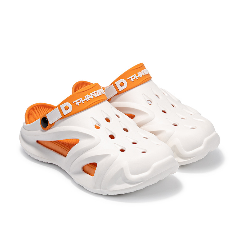Zapatos de moda coreana para hombres, zapatos de playa de moda de verano, zapatillas frías con una base gruesa resistente al desgaste.