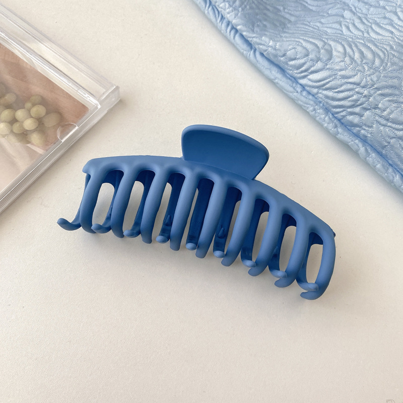 La parte posterior de la cabeza horquilla de perlas grande al por mayor pinza de metal ins pinza de tiburón sensación de alto nivel, simple, horquilla femenina