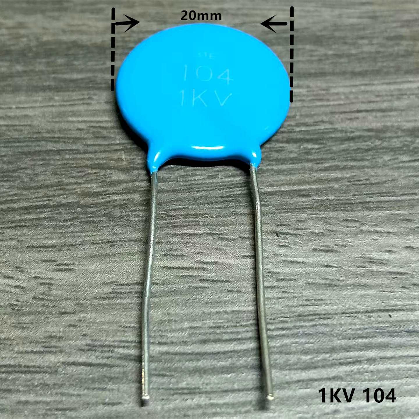 电焊机高压瓷片电容1KV 104 片直径20mm 3KV 103 472M 14mm 10只