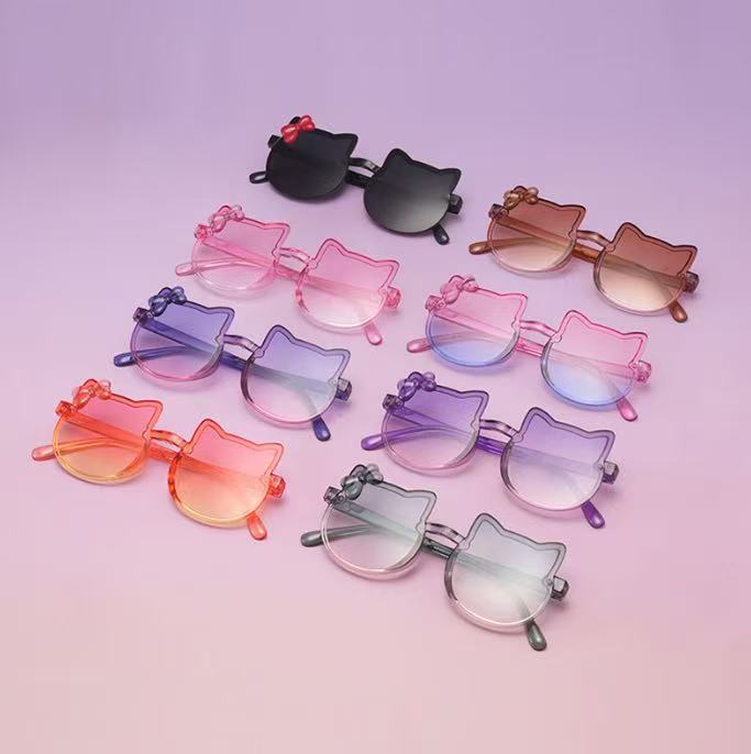 2025 nuevos lindos gafas de sol para niños PC en gafas de sol de comercio electrónico para correr gafas de protección solar UV para niños