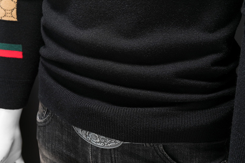 Herren Rollkragenpullover Aus Wolle Für Herbst Und Winter_voghion.com