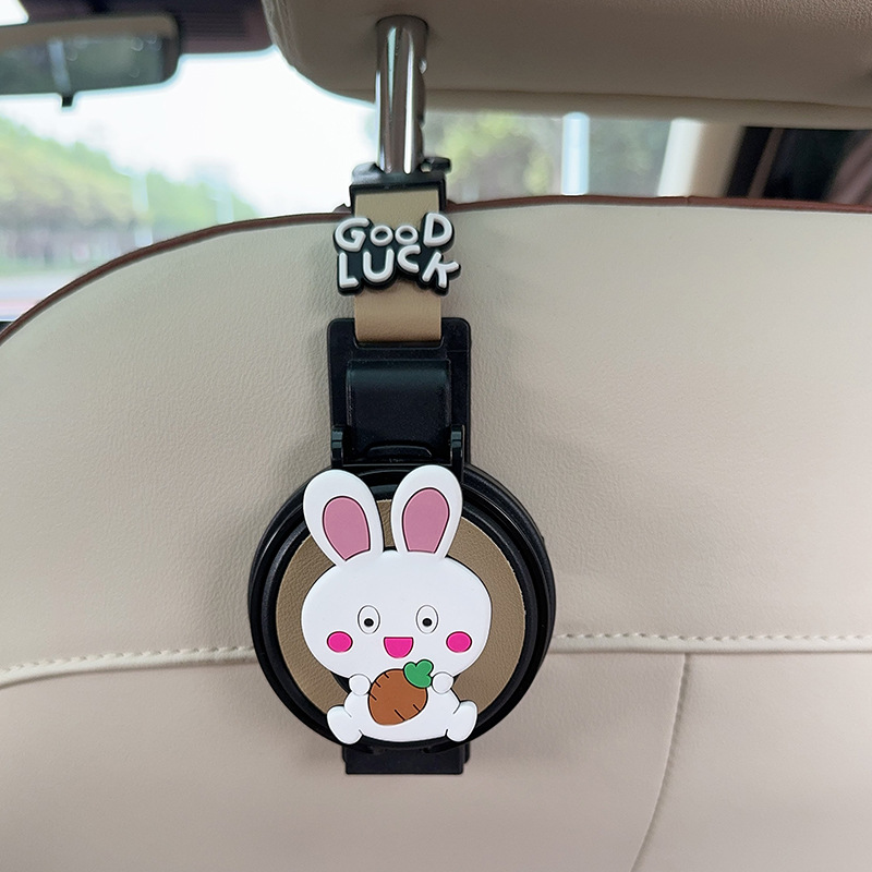 FAW – Car Cup Holder Car cup holder/beverage holder - cup-holderhook-2-in-1-beige-rabbit