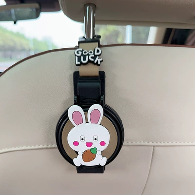 Creative Zodiac-Themed Car Cup Car cup holder/beverage holder - water-cup-holderhook-two-in-one-beige-maotu