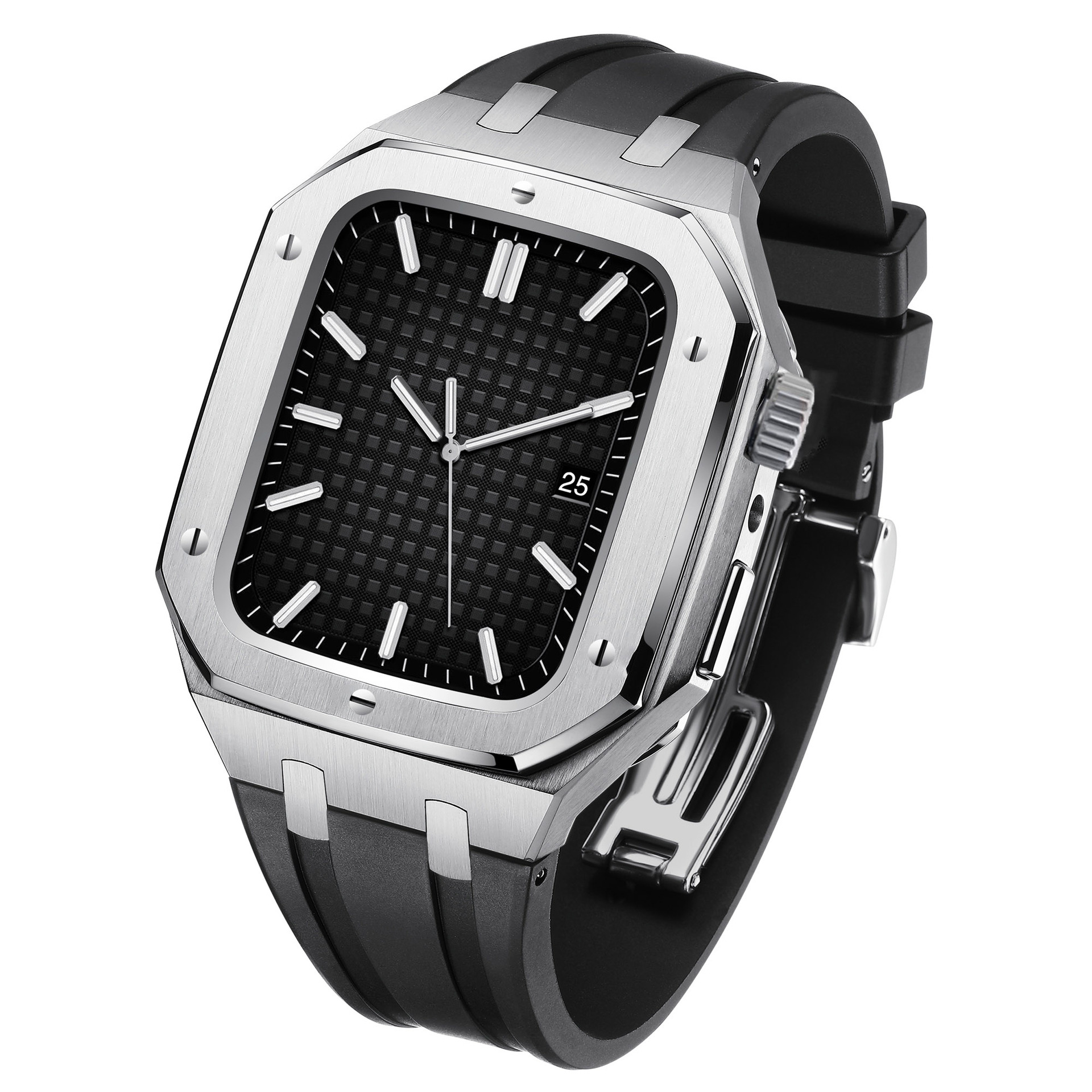 Richard Five-Bead Integrated Armor Steel Strap - Image 10