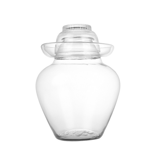 Pickle jar glass thickened pickle jar pickle jar household large sealed Sichuan pickle jar with lid