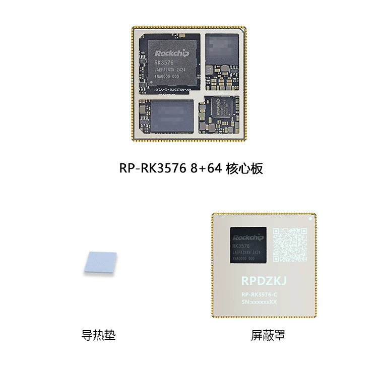 Ririn Micro RK3576 Плата разработки с ключевой платой 3576rockChip большая модель Rongpin RP-RK3576