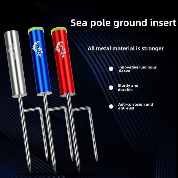 Sea Rod Ground Insertion Sea Rod Support Rod Insertion Barrel Fishing Rod Rod Insertion Ground Seat Rod Throwing Rod Portable Rod Erector