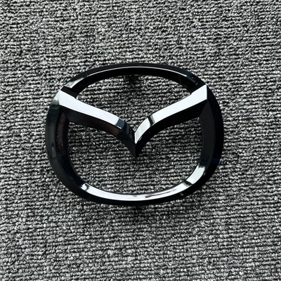 Car logo Overseas Version Front and Rear - 19-20-mazda3-front-logo-black