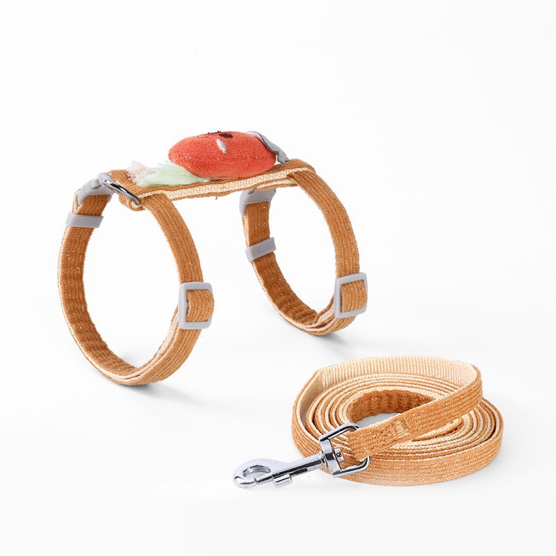 Kit de cuerda de tracción para gatos ajustable I-shaped cat chain correa de pecho para gatos para salir al por mayor artículos de mascotas especiales